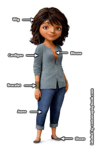 Lucy Tucci costume - home animation
