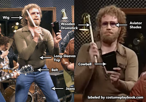 Will Ferrell Gene Frenkle Costume - Saturday Night Live Cowbell