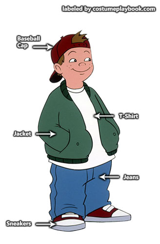 Recess - TJ Detweiler Costume - Disney Cartoon