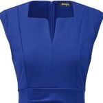 blue dress jeanine outfit