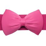 pink bow belt