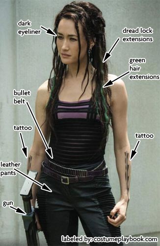costumes with dreads