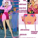 jem holograms costume pink outfit