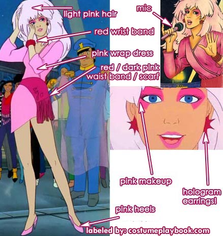 jem holograms costume pink outfit