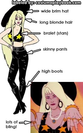 Minx Costume - Jem and Holograms - Stingers