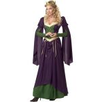 Green Purple Gown