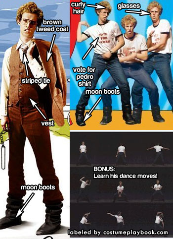 Napoleon Dynamite Jon Heder Costume Costume Playbook Cosplay Halloween ideas