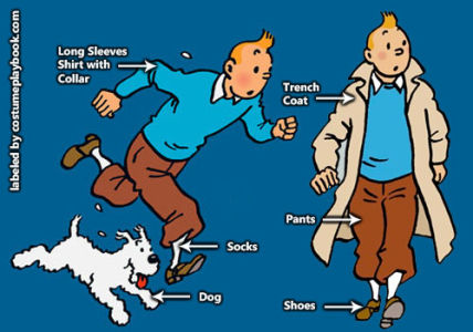 Tintin Cosplay Outfit