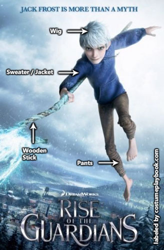 jack frost costume - rise of guardians