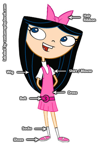 Isabella Garcia Shapiro outfit - Phineas and Ferb
