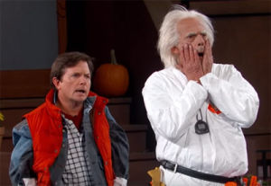 Doc and Marty McFly Year 2015 Jimmy Kimmel