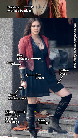 Scarlet Witch Costume From Avengers Age Of Ultron Costume Playbook 