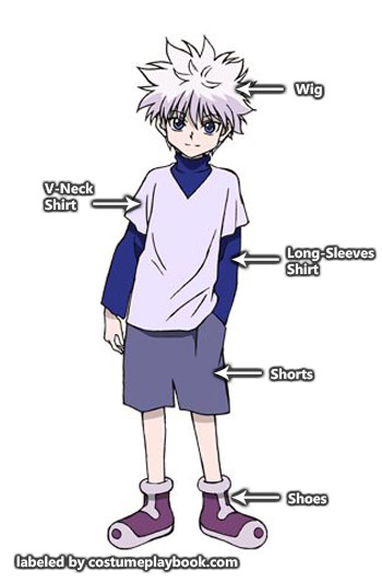 Killua HunterxHunter costume