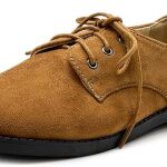 brown oxford shoes