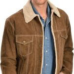 suede jacket fur kingsman 2