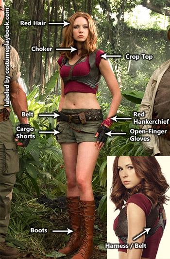 Jumanji 2017 Costume - Ruby Roundhouse