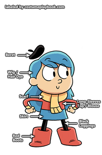 Hilda Costume - Netflix Cartoon