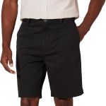 black shorts