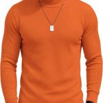david orange turtleneck
