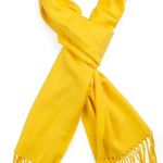yellow scarf