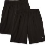 Black Jersey Shorts