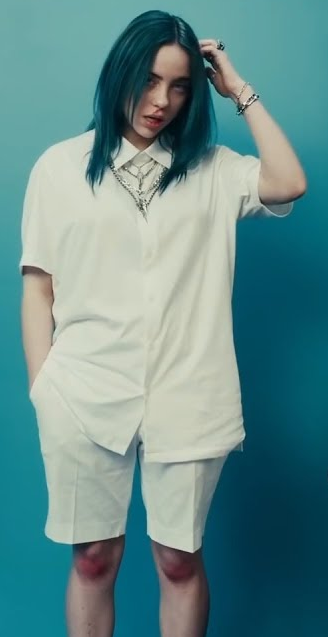 Billie eilish outlet white outfit