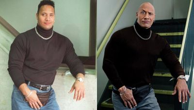 Dwayne Johnson The Rock 90s Outfit Meme  Costume Playbook - Cosplay &  Halloween ideas