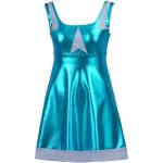 romy blue mini dress