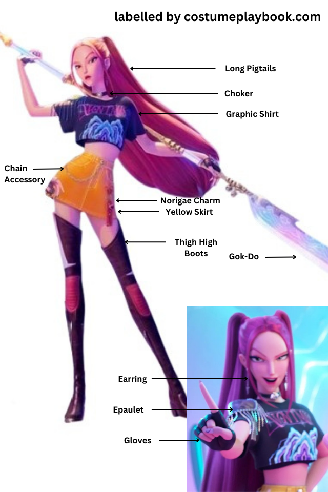 Dress up as Mira Demon Hunters