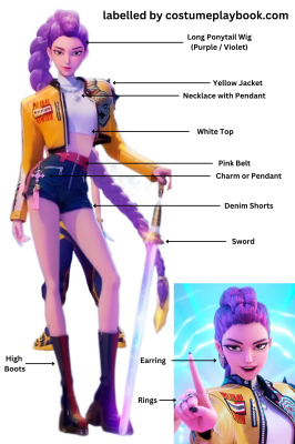 Rumi from Huntrix Outfit