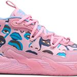 abby saja boy pink blue shoes