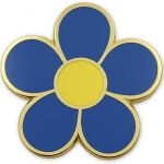 baby saja hat pin flower