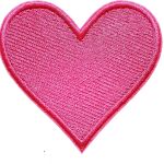 heart patch jeans romance saja