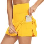 yellow mini skirt mira