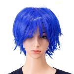 Blue spiky wig emily stardew