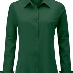 dark green shirt leah