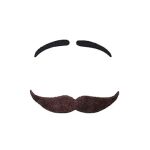 harvey eyebrows and mustache