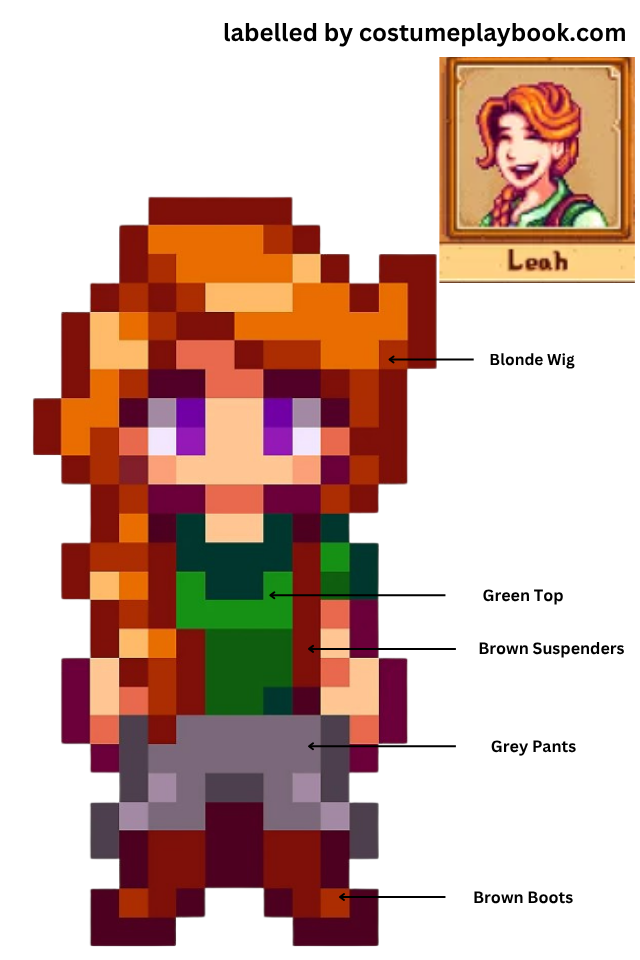 leah outfit stardew valley