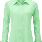 light green collared shirt leah stardew