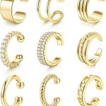 Gold ear cuff of tayama