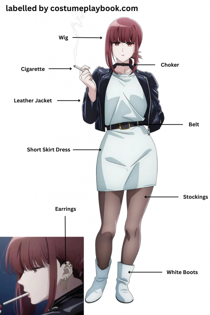 Tayama Cosplay guide smoking supermarket